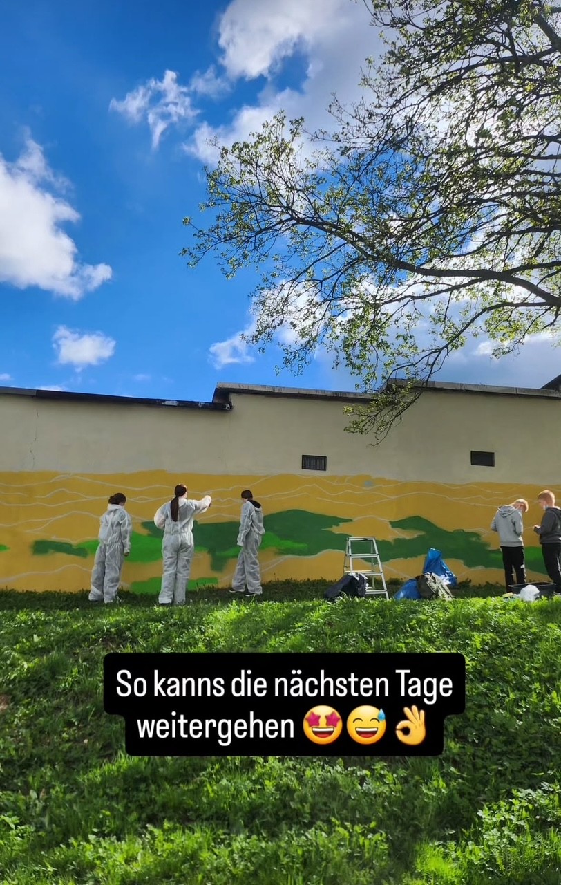 Kreative Garagenkunst organisiert von Refugium Erzg. e.V.